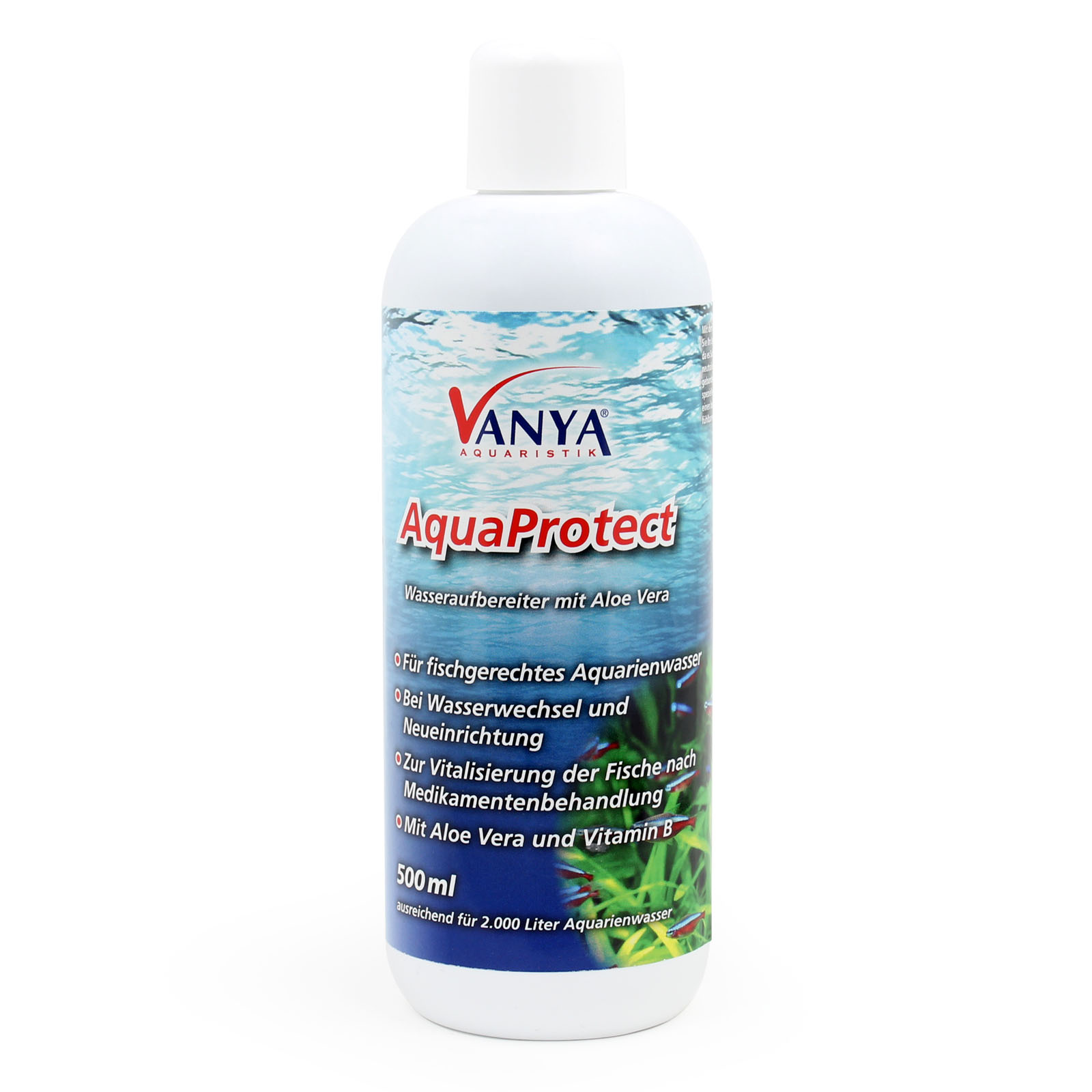 Vanya AquaProtect 500ml Wasseraufbereiter flüssiges Filtermedium