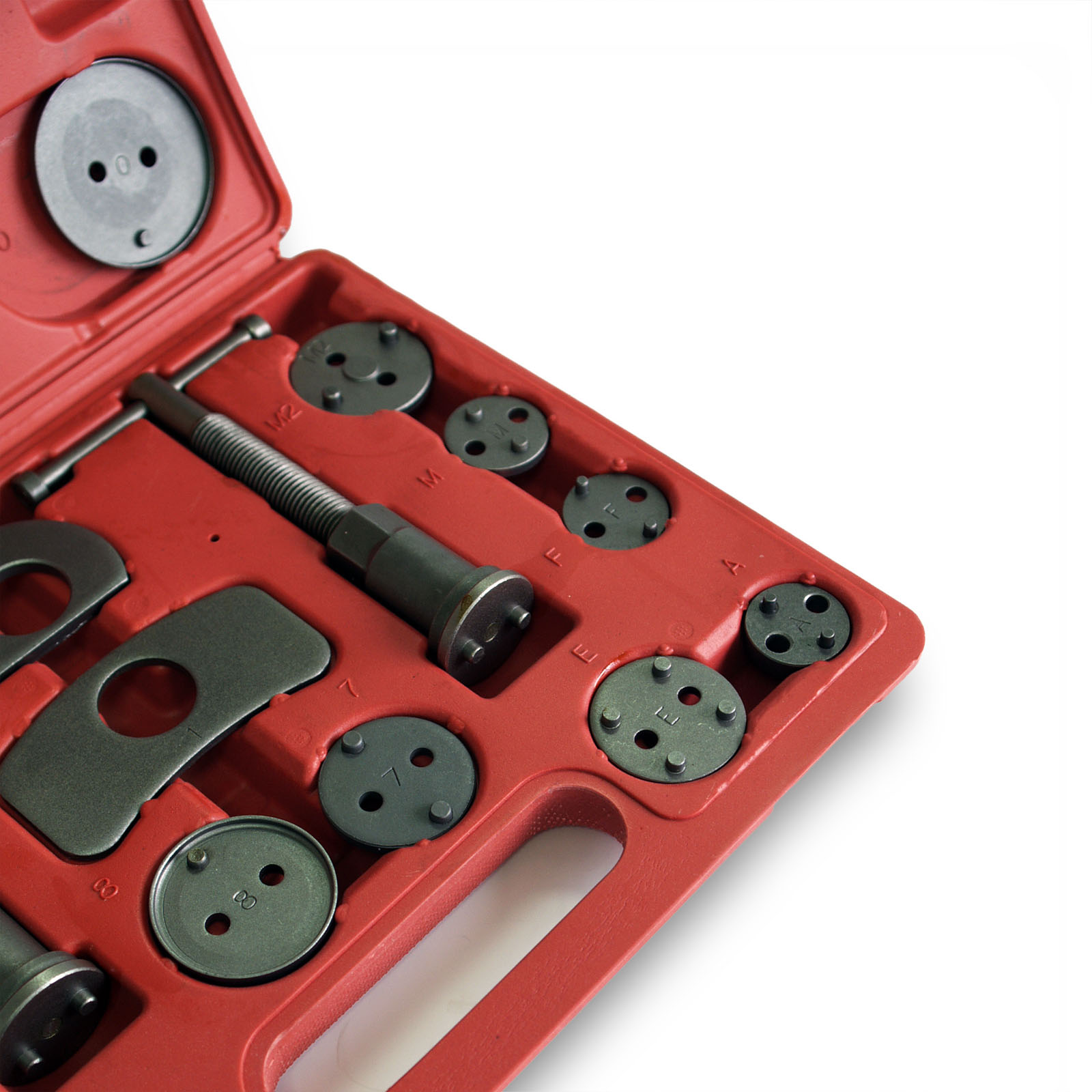 Coffret Set repousse piston d étrier de frein Kit d outils 23 pièces Rouge