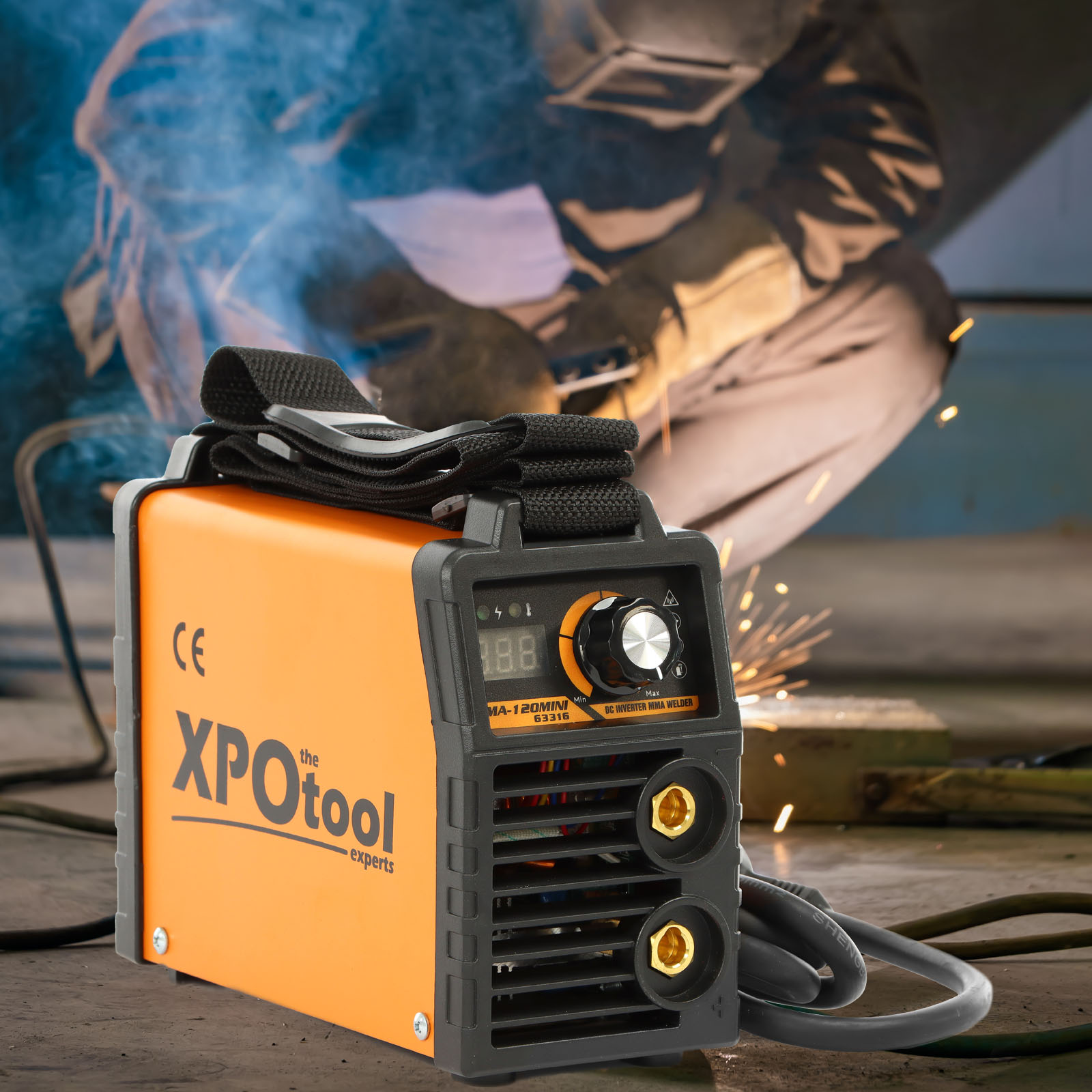 XPOtool Poste Souder portatif Électrodes MMA 20-120A IGBT