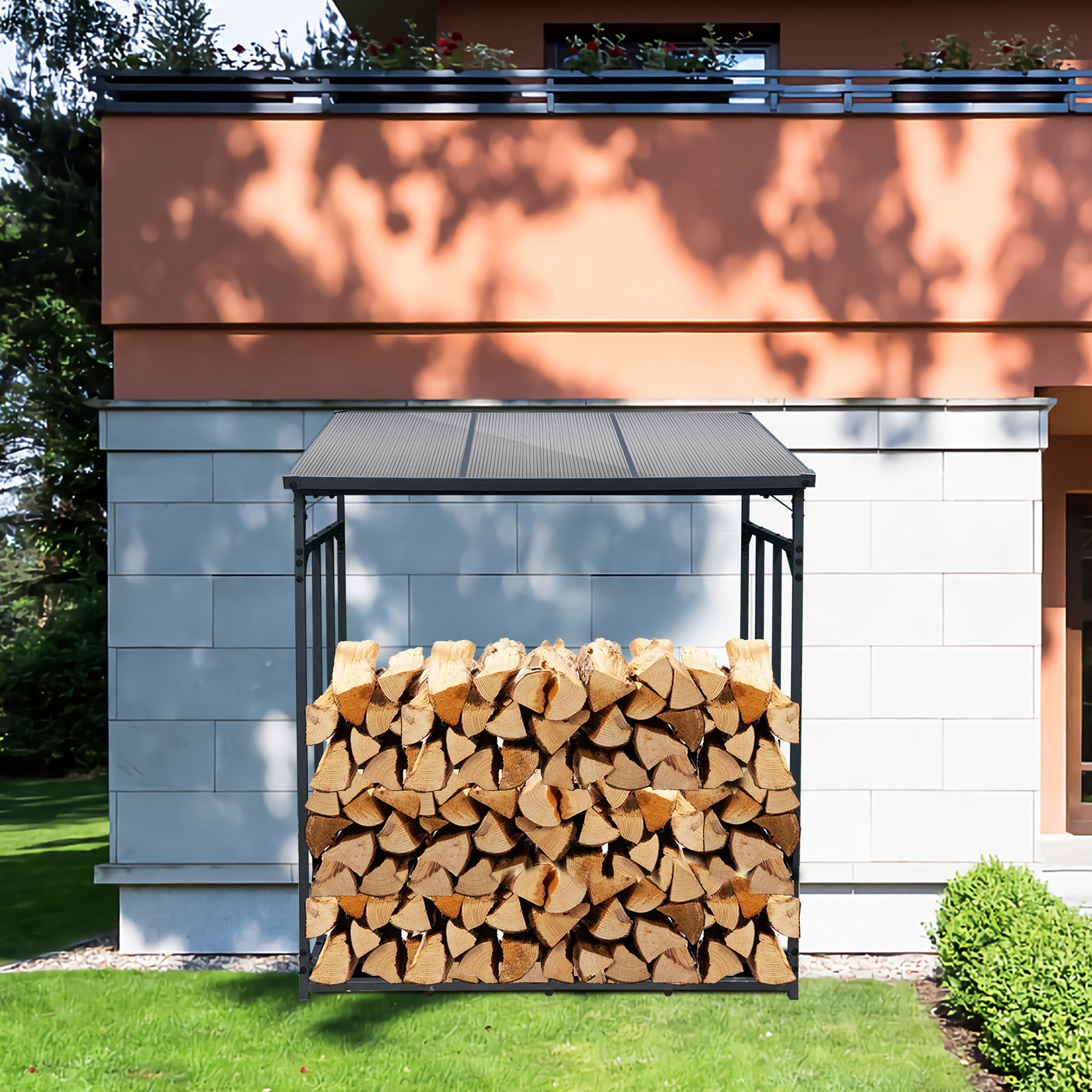 Panier Porte Bûches intérieur 58 cm de long Idéal rangement bois de  chauffage - Le Poisson Qui Jardine