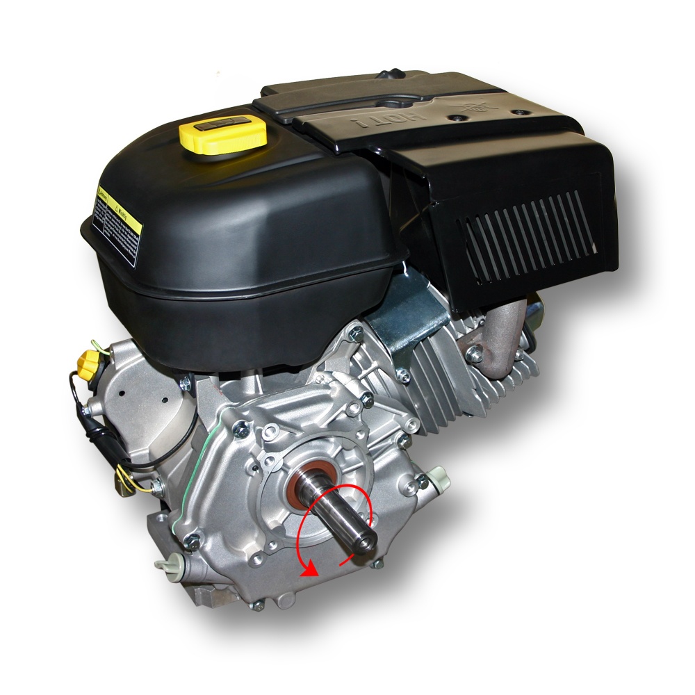 WilTec LIFAN 177 Motor de Gasolina 6,6kW (9 CV) 25,4mm 4 Tiempos Arranque  Manual 1 Cilindro 