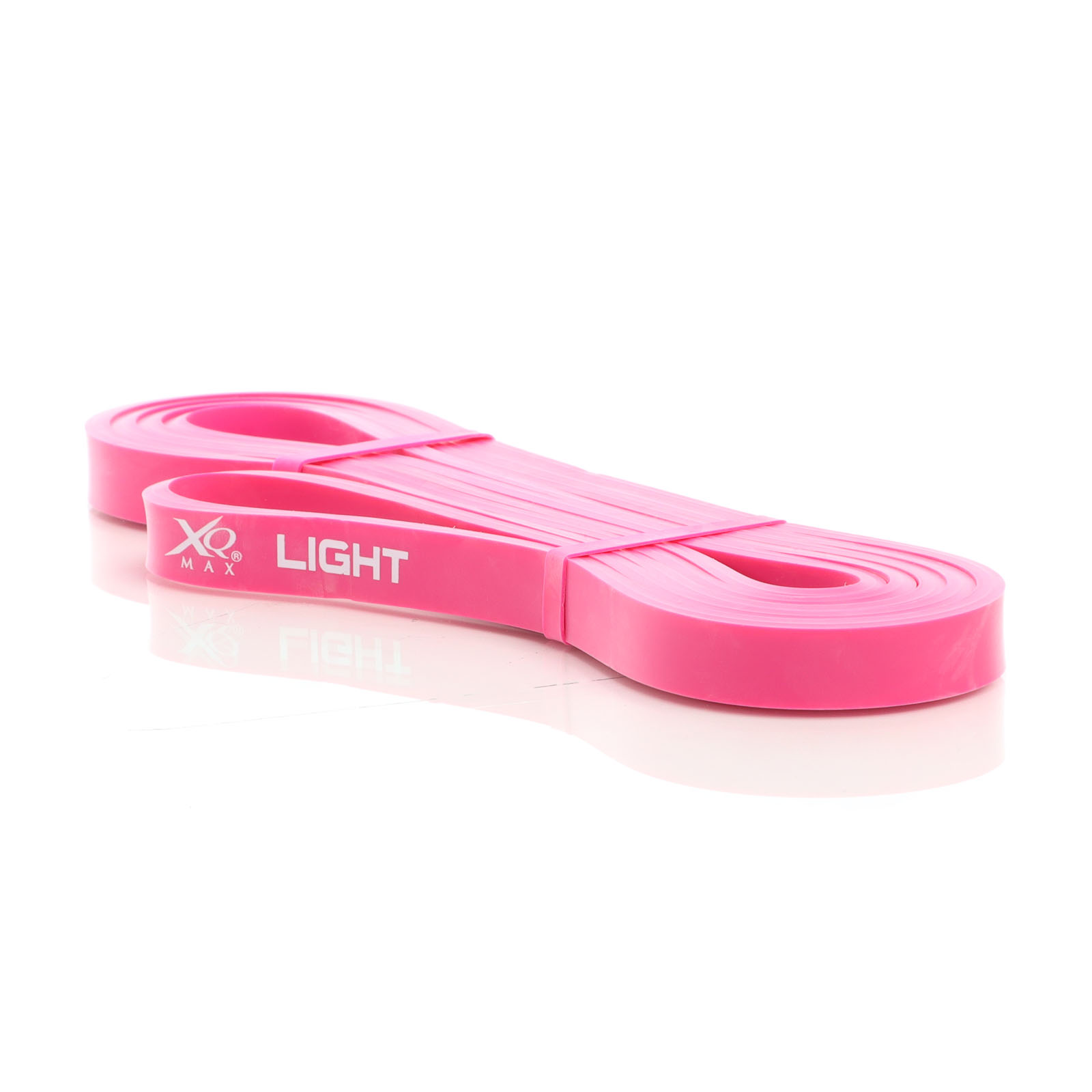 LUXTRI Fitnessband mit Widerstandsstärke light 100% Latex in Pink