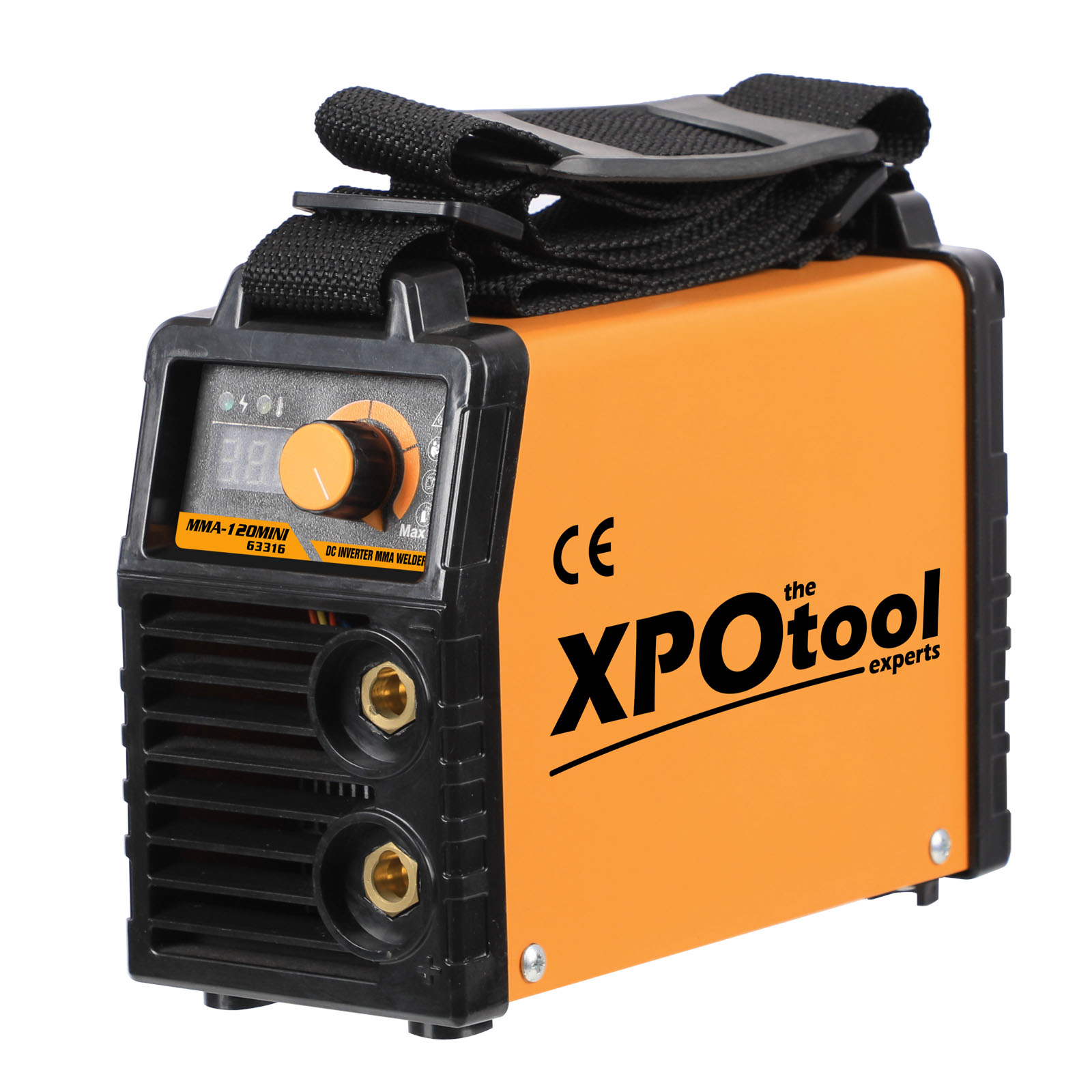 XPOtool Tragbares MMA Elektrodenschweißgerät 20-120A IGBT mit Zubehör