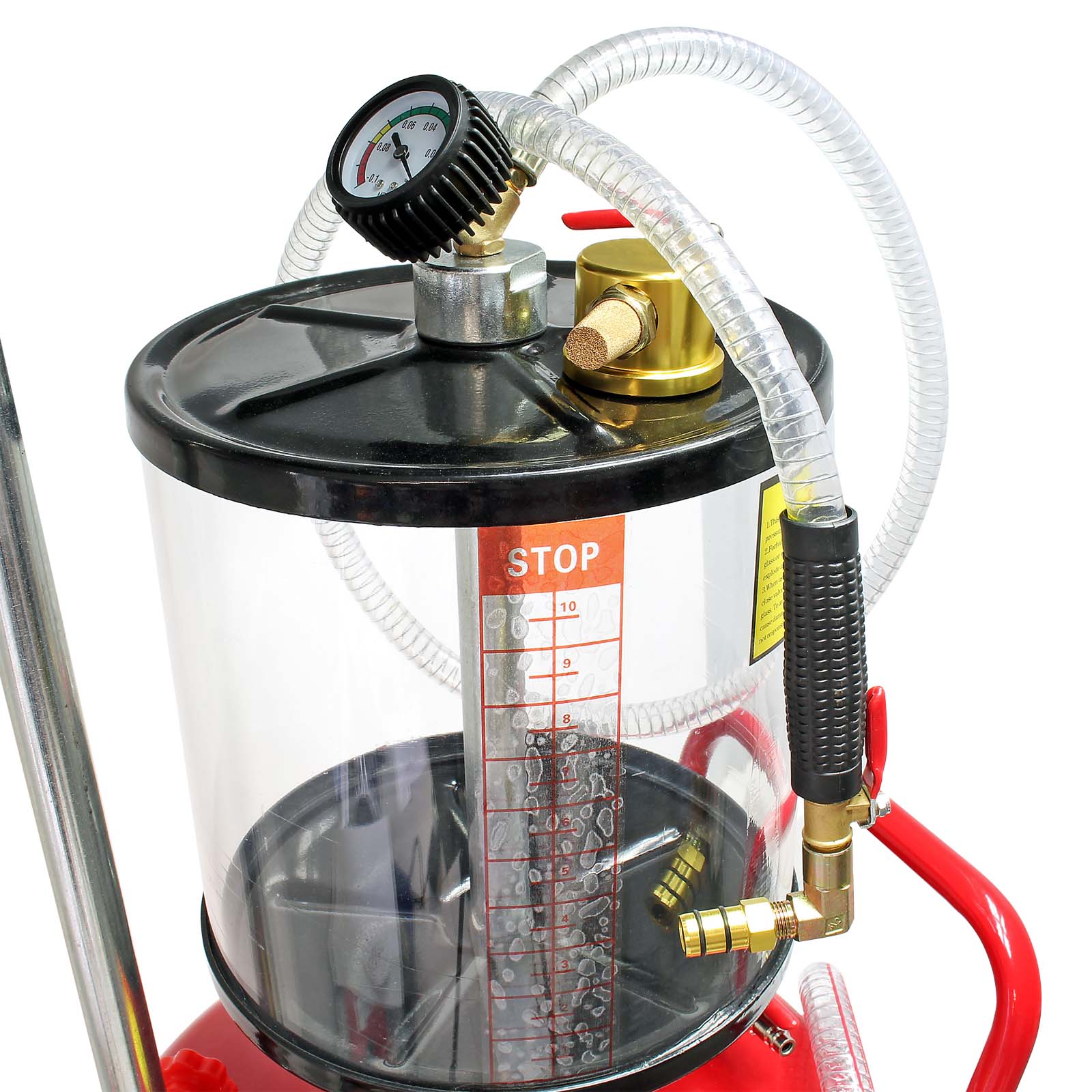 Ölabsauggerät vakuumunterstützt 24 Liter mit Druckluftentleerung [AK535005]  - Albert Kuhn GmbH & Co. KG