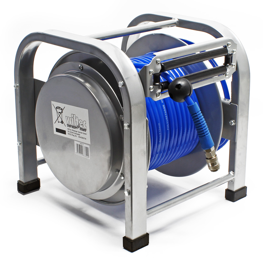 Automatic Hose Reel for Compressed Air 30 Meter 12 bar 1/4