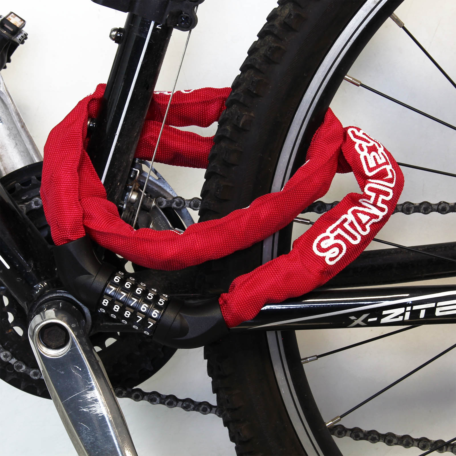 Antivol pour vélo 120cm à combinaison pour vélo Antivol à câble pour  cyclomoteur