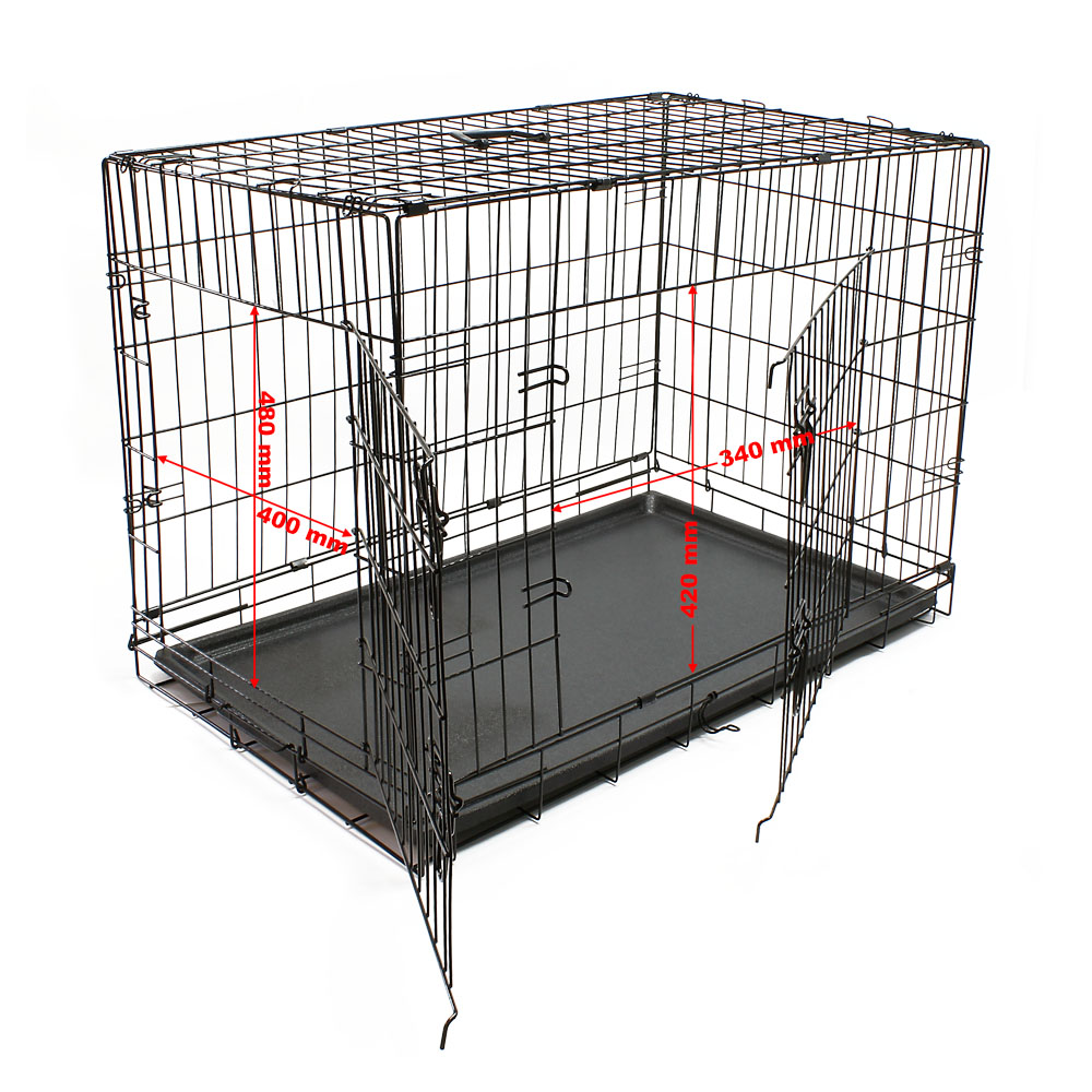 Cage de transport pliable pour Animaux domestiques , Taille M