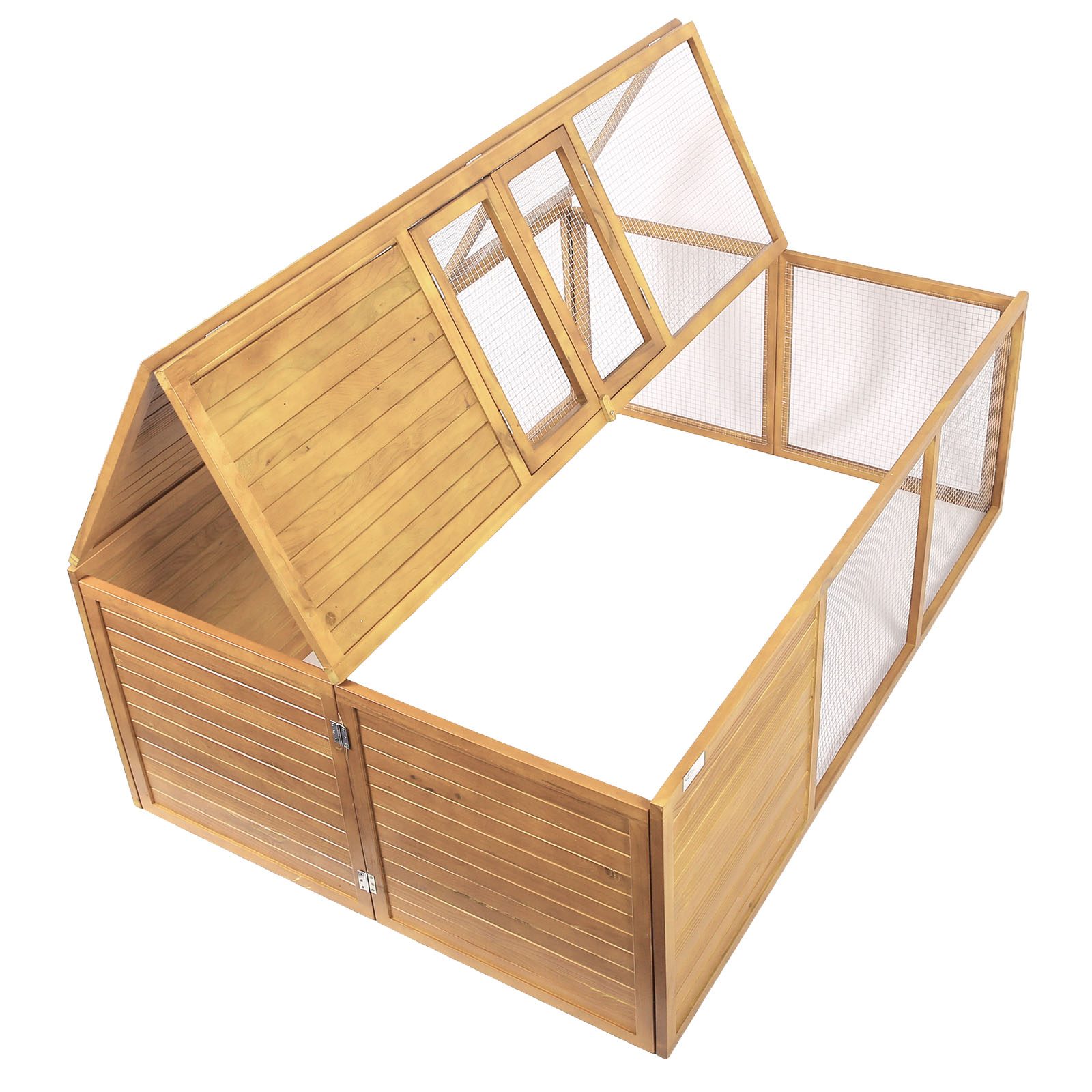 Rabbit Hutch foldable Outdoor Enclosure Guinea Pig Small Animal