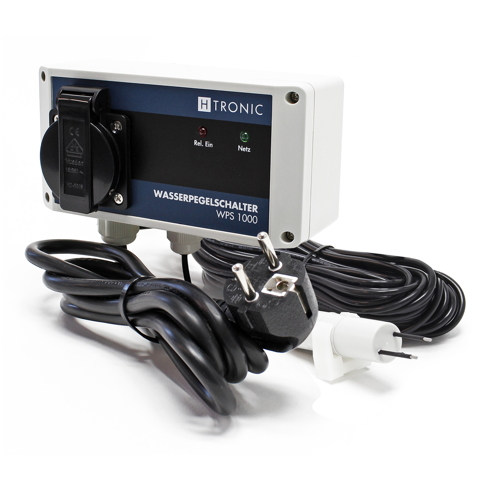 H-Tronic WPS 1000 Wasserpegelschalter V2 Wassersensor 10m Sensor 3000W