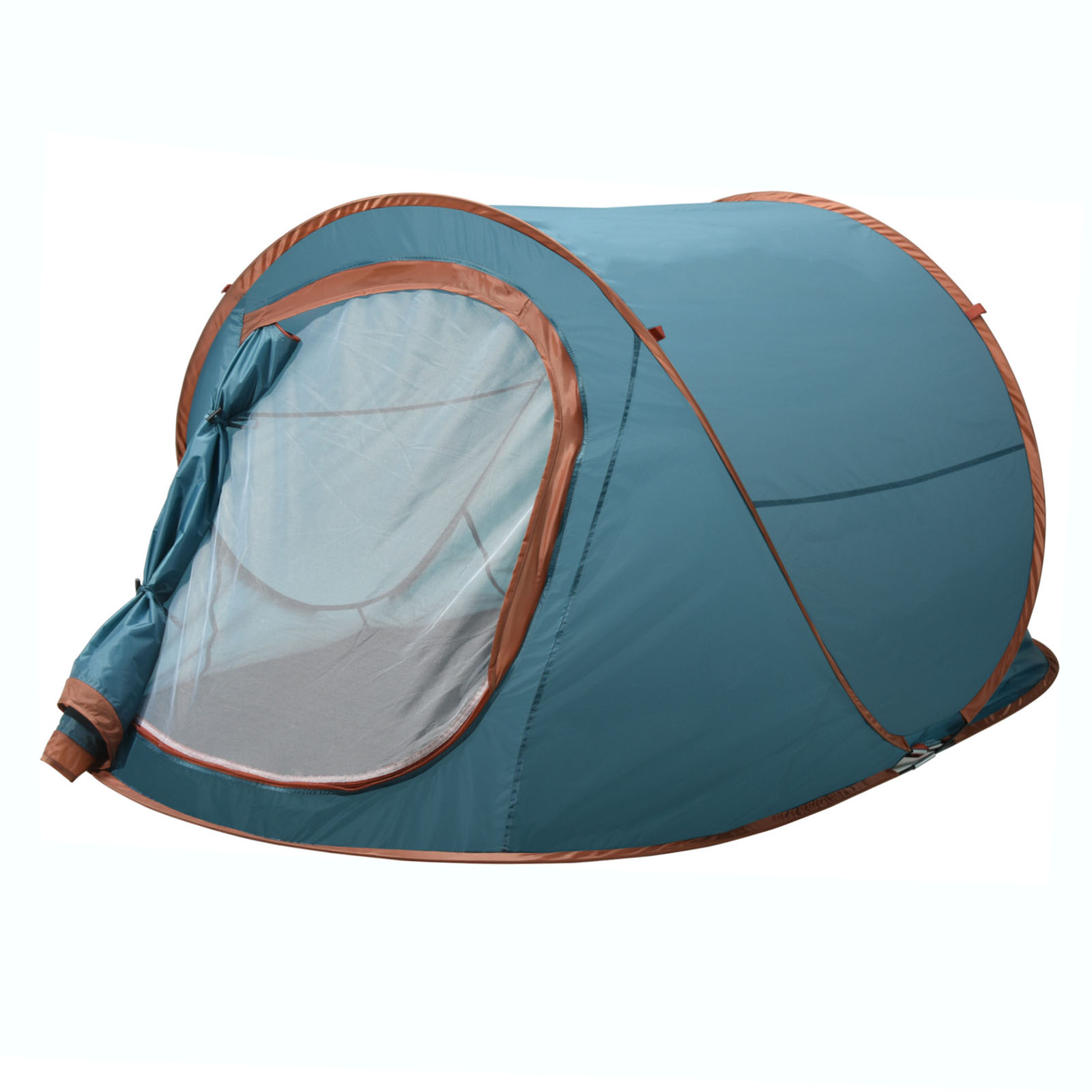 Toboli Pop Up Zelt 220x120x95cm Wurfzelt für 2 Personen zum Campen