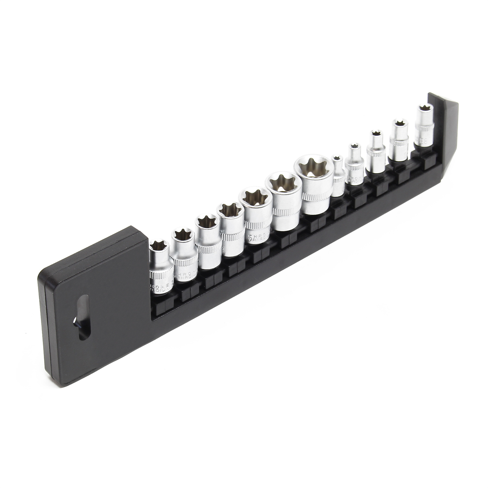 Außensechsrund Steckschlüssel Set 12tlg 6,35mm (¼") & 9,52mm (3/8")