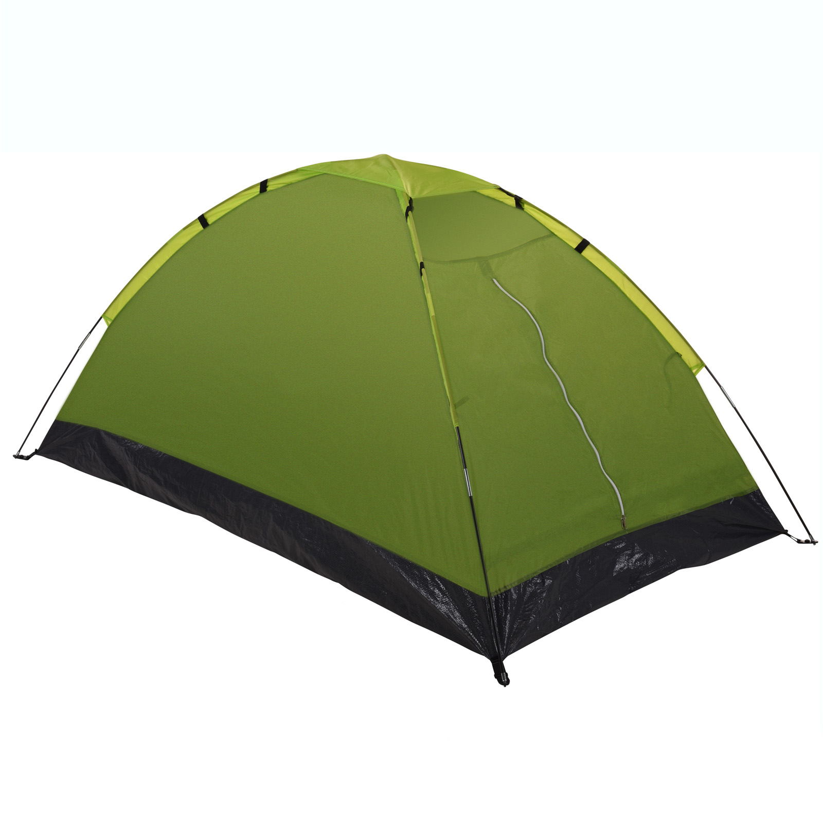Toboli Monodome Kuppelzelt Grün 200x120x100cm 2 Personen Camping