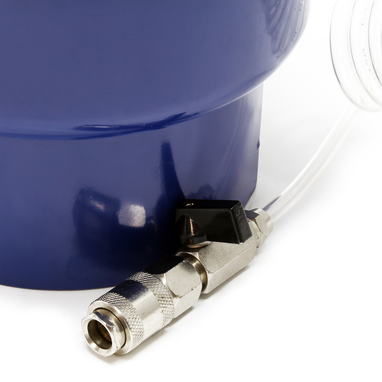 Druckluft-Bremsenentlüfter und Ölabsauggerät - 7,5 l Behälter
