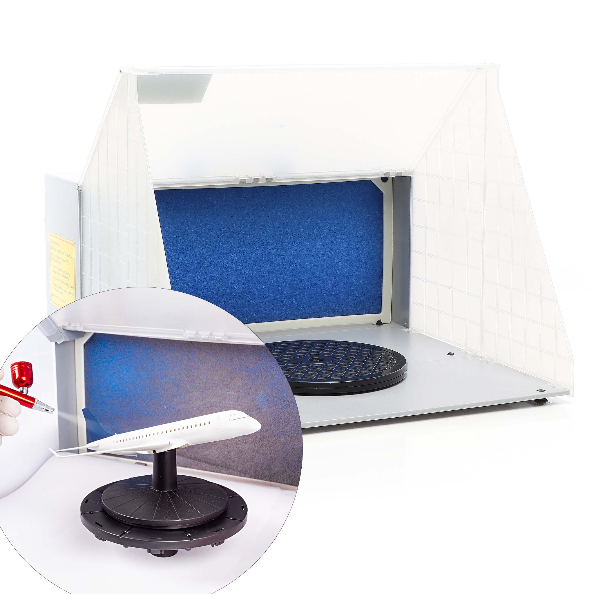Airbrush cabine d'aspiration pour peinture aérographe 3m³/min