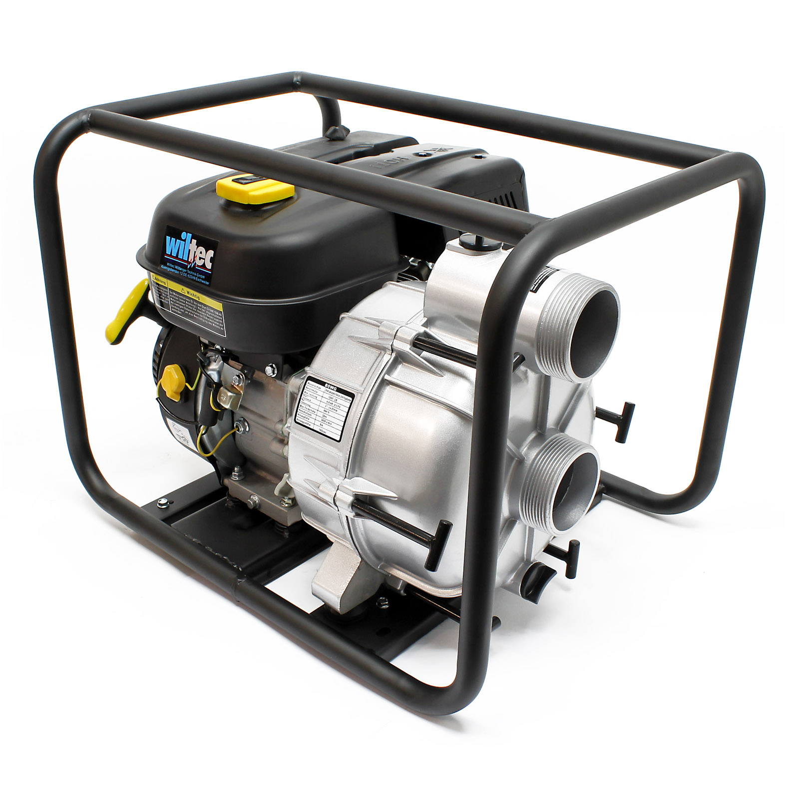 LIFAN gasoline trash water pump 66m³/h 30m 4.8kW 6.5HP 89mm 3.5
