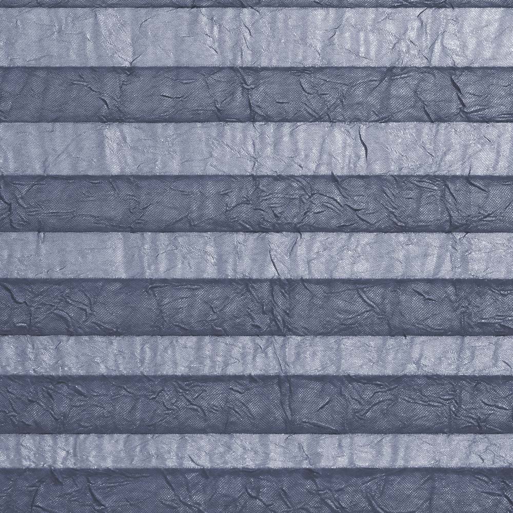 2 Estores Plisados sin Taladrar, Soporte Adhesivo, Transparente, Poliéster,  Gris, 100 x 130 cm