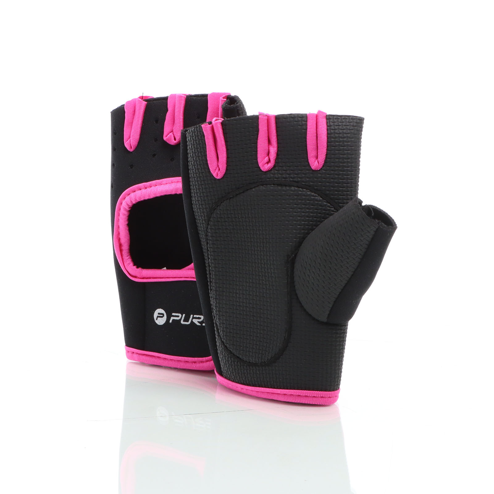 LUXTRI Fitness Handschuhe S-M Pink Trainingshandschuhe aus Neopren