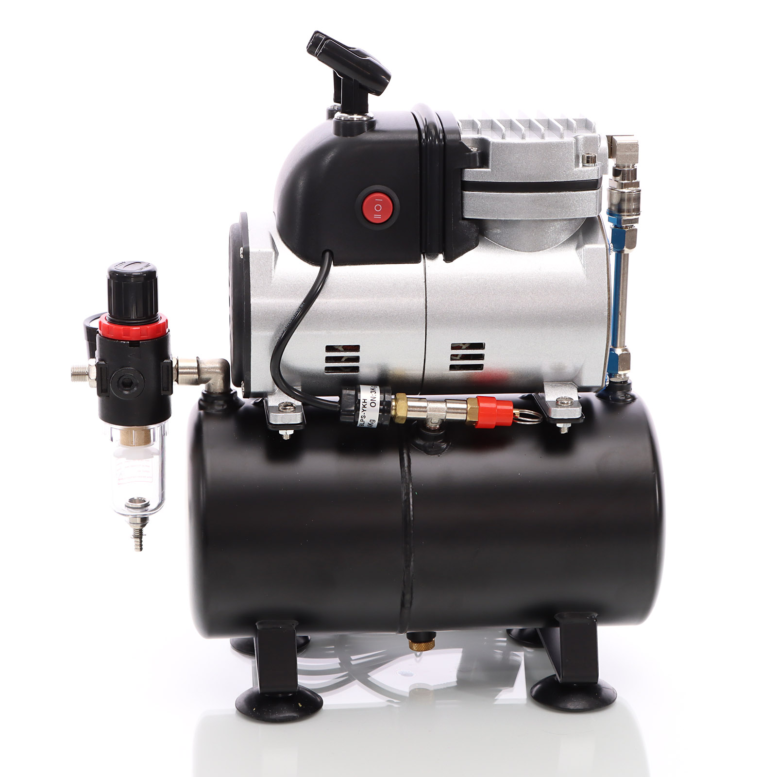 Airbrush Compressore AF189 serbatoio di aria riduttore di pressione  dell'acqua