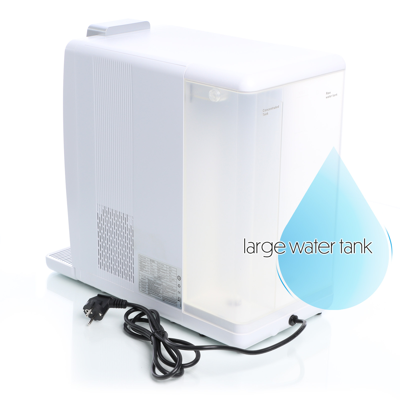 Naturewater - NW-1000 Pro Set filtros de repuesto Osmosis inversa 2 Pac, 1 Ro y 2 carbón activado