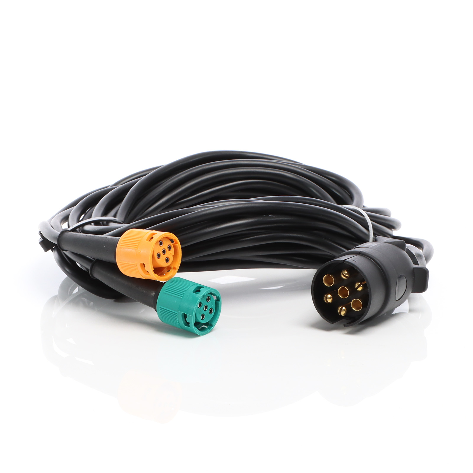 Tropisch Grote hoeveelheid Bestaan XPOtool aanhangerkabel 7 polig verlichtingskabel 5 m kabel aanhanger | 63845