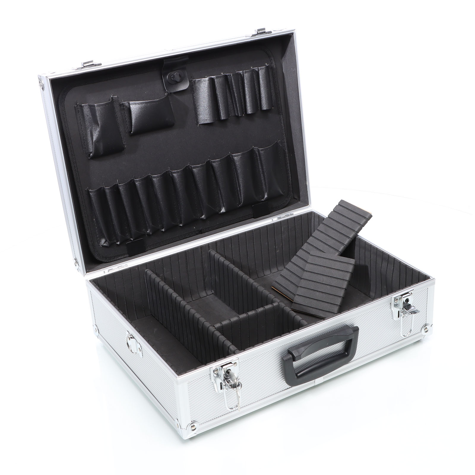 XPOtool Universalkoffer 46x33x15,2cm Alu für Werkzeuge & Messgeräte