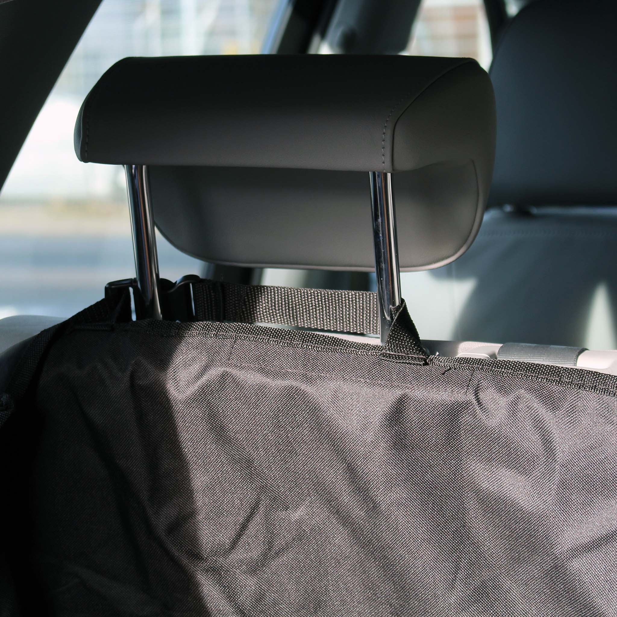  Protection de pare-chocs arrière pour voiture, noir, protection  de coffre en caoutchouc résistant aux rayures pour portes d'entrée pour  SUV, voitures et véhicules (90 cm) (noir)