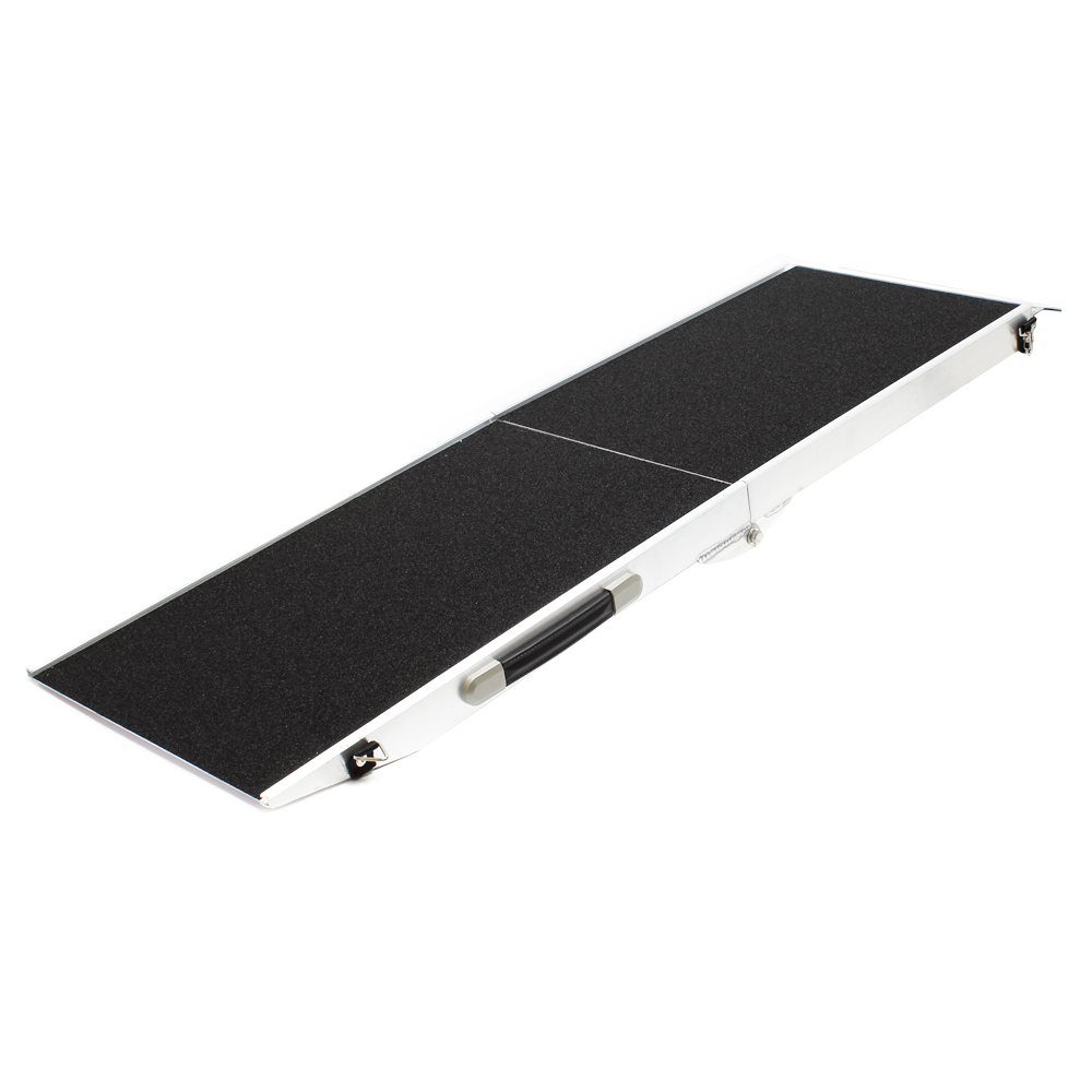 Wiltec Pet ramp Aluminum foldable nonslip 244x38cm 110kg 