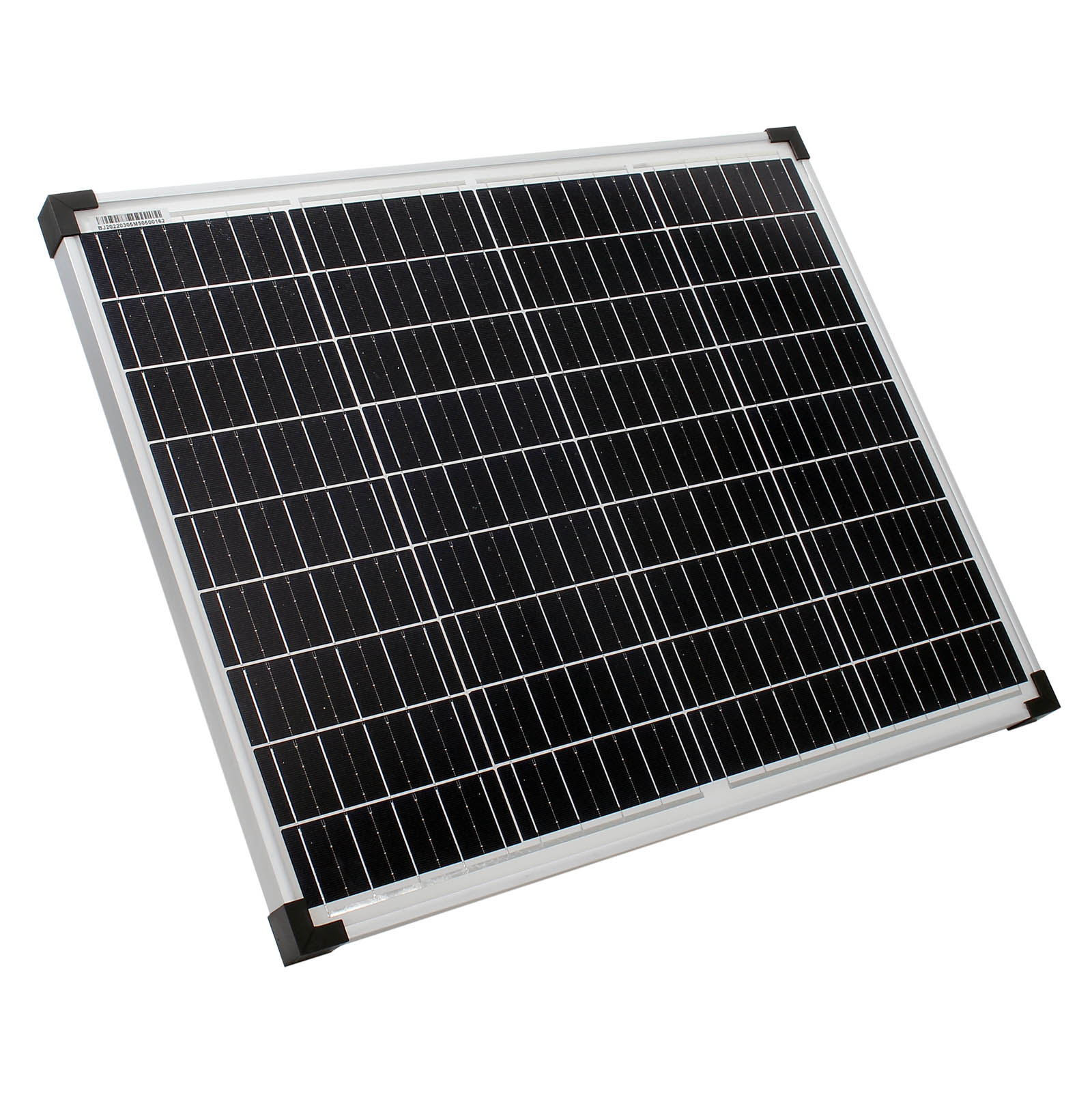 50W Solarmodul mit monokristallinen Zellen 18V 540x670mm