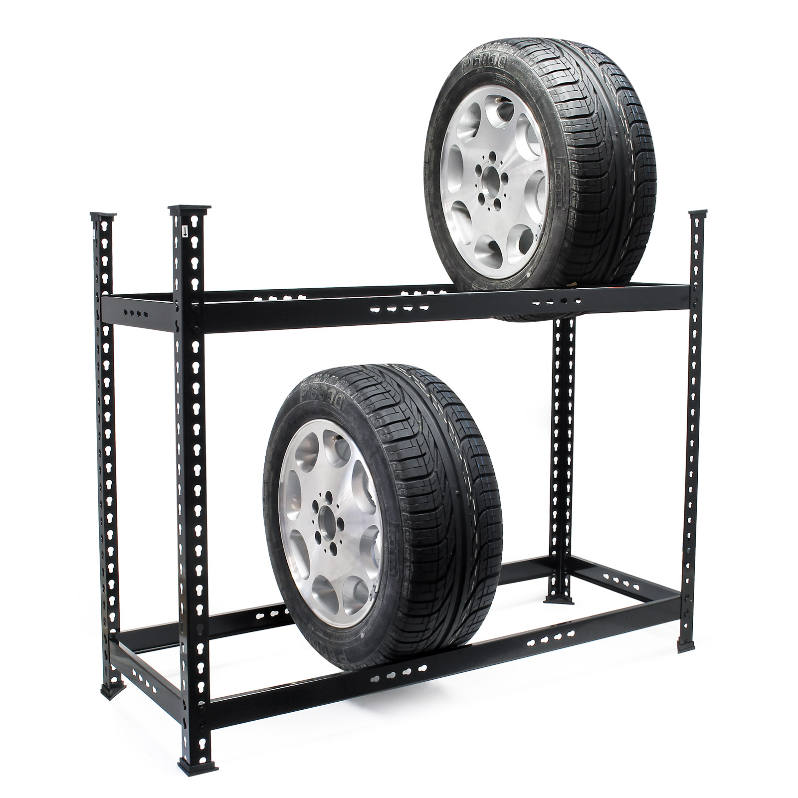 Persona Heb geleerd klep Professional Tyre Rack 120x44x101cm for 6-8 Tyres 150 kg