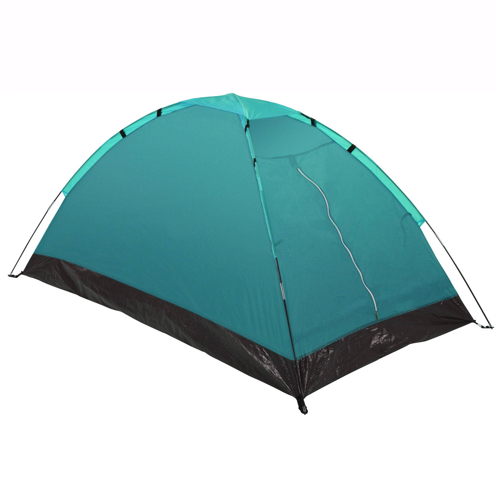 Toboli Monodome Kuppelzelt Blau 200x120x100cm 2 Personen Camping