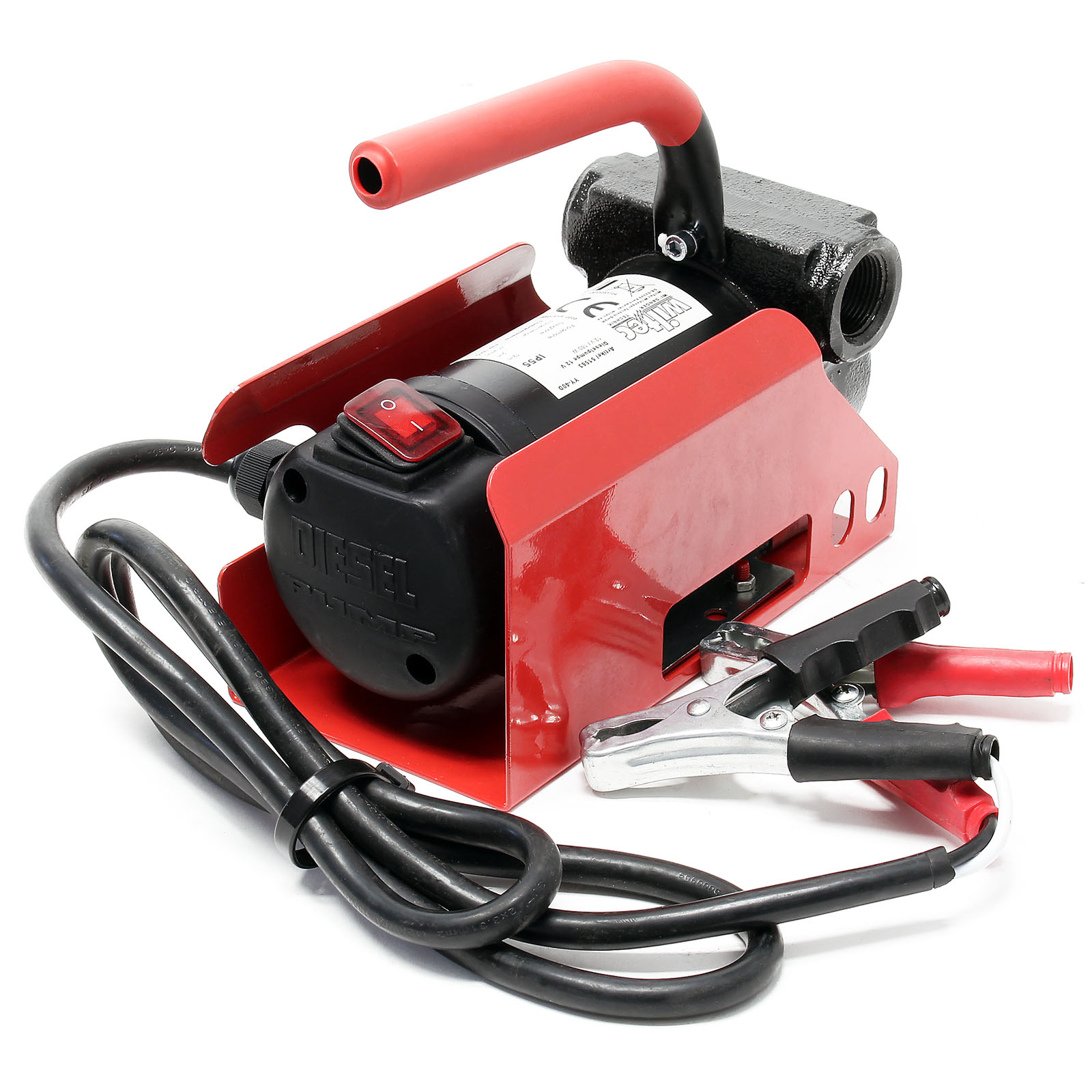 Self-Priming Diesel Pump 12V with 40l/min, 2m Suction Height for Diesel  Fuels & Heating Oils